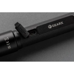 Kieszonkowa latarka Gear X, ładowana przez USB, aluminium z recyklingu (P513.901)-7