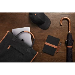 Torba na dokumenty VINGA Bosler, płótno z recyklingu (VG489-03)-6